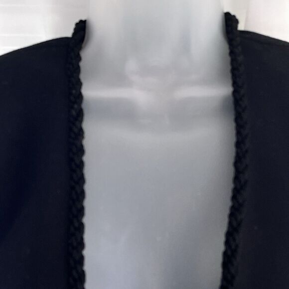 Carlisle Women Evening Jacket SZ 6 Wool Tassels Formal Classic Luxury Statement - Picture 4 of 14